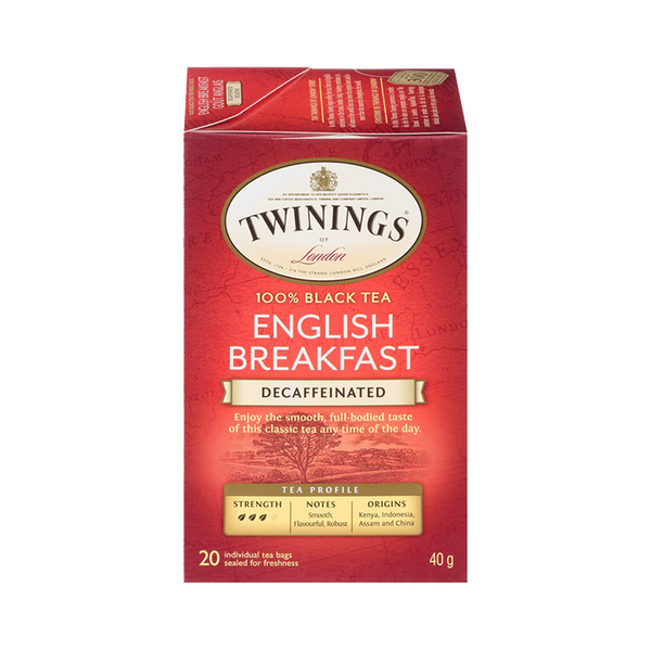 Goût anglais décaféiné