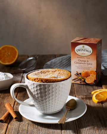 Twinings® Orange and Cinnamon Pumpkin Mug Cake
