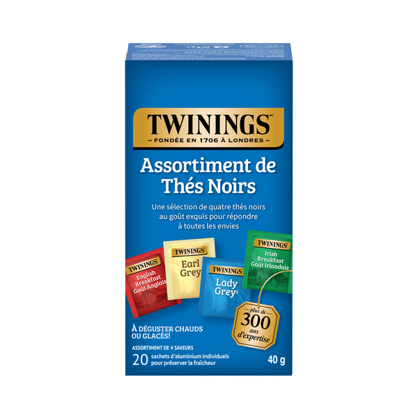Assortiments de thé noir
