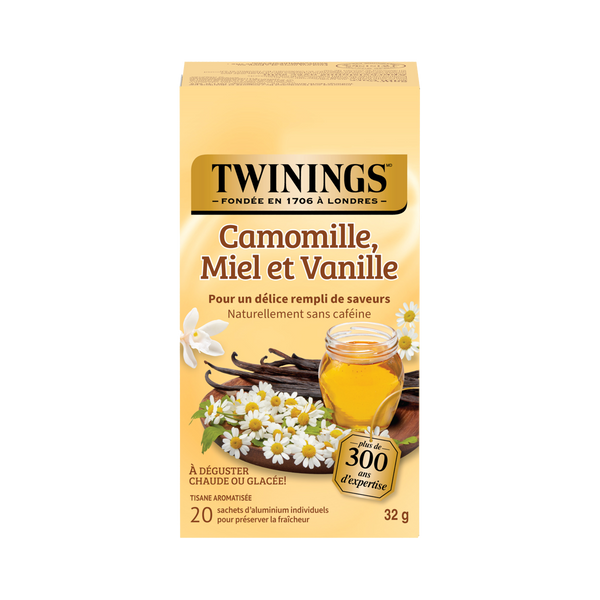 Camomille, miel et vanille