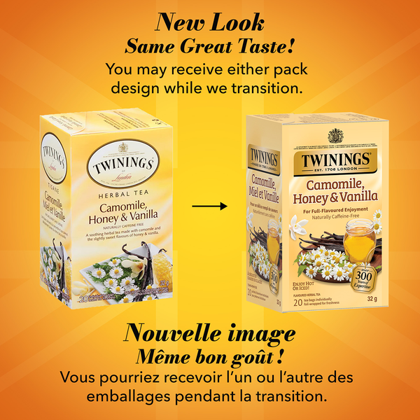 Camomille, miel et vanille