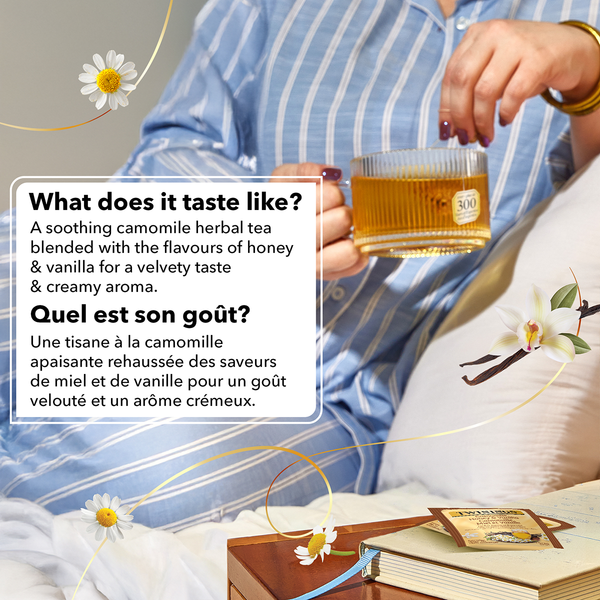 Camomille, miel et vanille