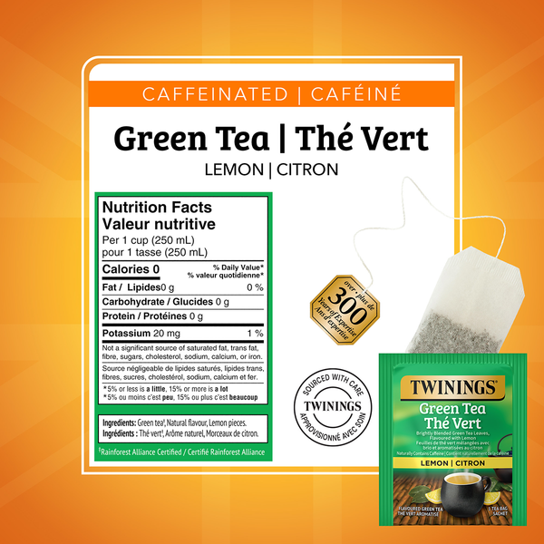 Green Tea with Lemon