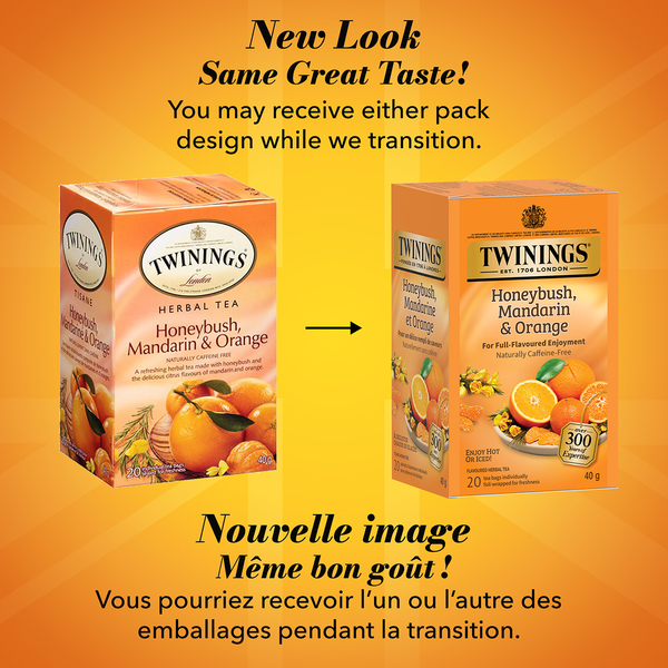 Honeybush, mandarine et orange