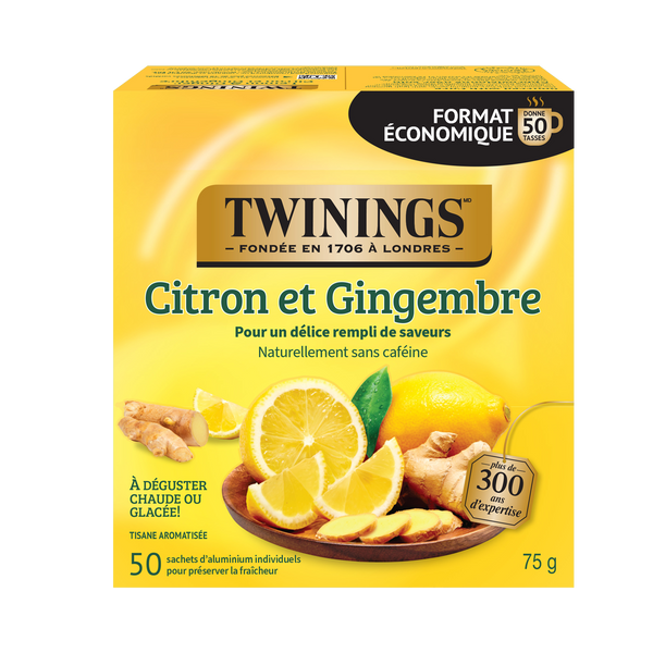 Citron et gingembre