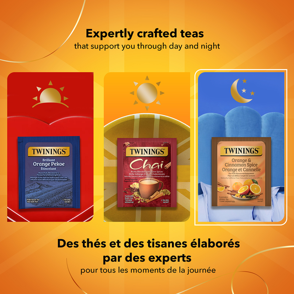 Orange et épicé de cannelle