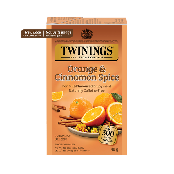 Orange et épicé de cannelle