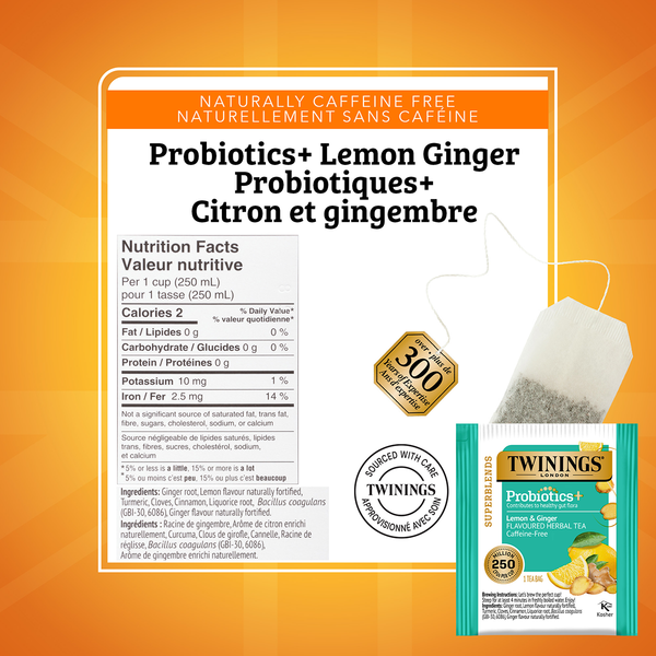 Probiotics - Lemon & Ginger