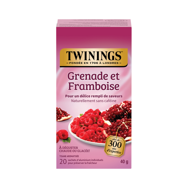 Grenade et framboise
