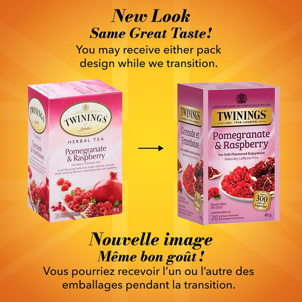 Grenade et framboise