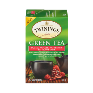 Green Pomegranate, Raspberry & Strawberry